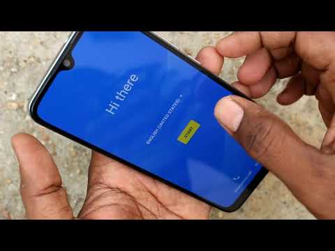 How to hard reset or factory data reset Mi A3