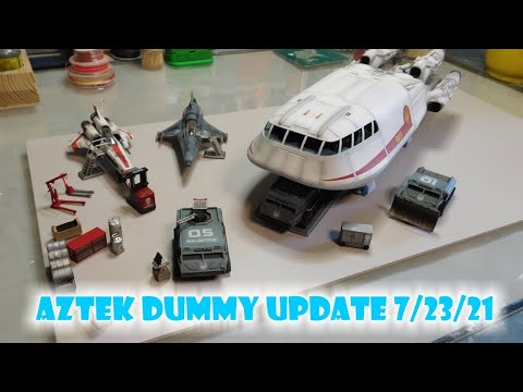 Aztek Dummy Update 7/23/21 - 1/72 BSG Colonial Shuttle - Part 2