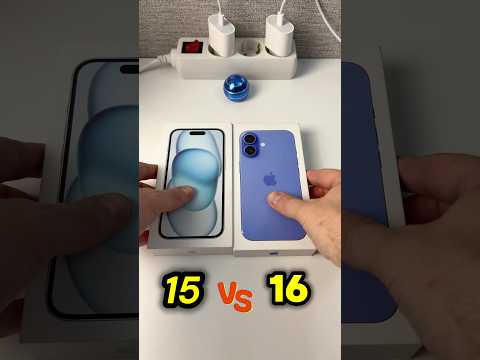 iPhone 15 VS 16 Power On Boot Speed Test Best Comparison