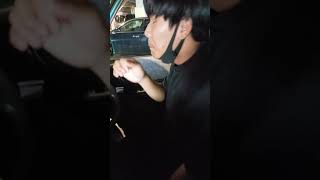 車とお戯れ