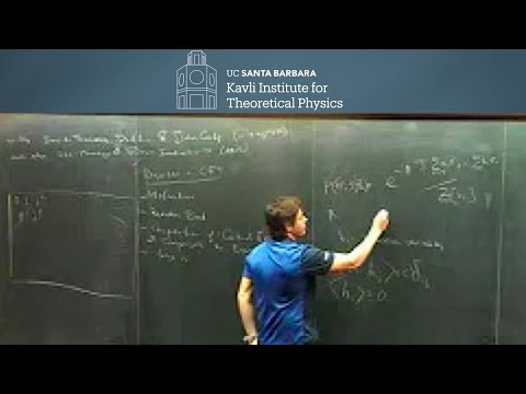 Comments on Disordered Conformal Field Theories ▸ KITP Colloquium by Zohar Komargodski