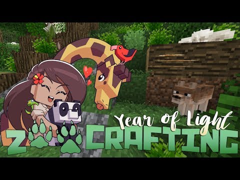 Exploring the Red Wolf Exhibit!! 🐾🌿 Zoo Crafting: Year of Light • #9