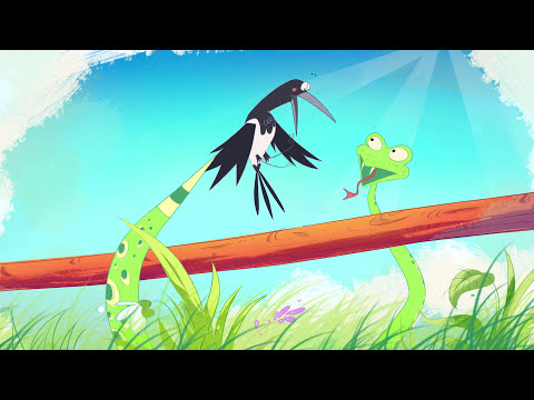 SROKA ✨ wiersz dla dzieci czyta: IRENA KWIATKOWSKA