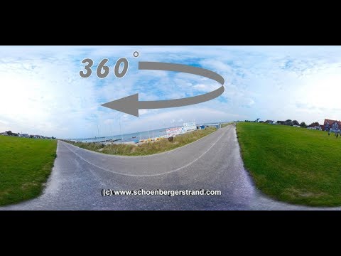 360° Panorama: Schönberger Strand Höhe Wetwind