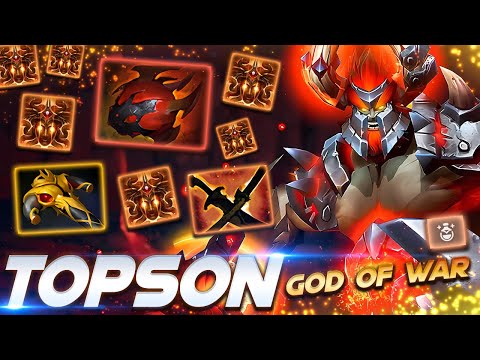 Topson MARS - God of War - Dota 2 Pro Gameplay [Watch & Learn]