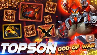 Topson MARS - God of War - Dota 2 Pro Gameplay [Watch & Learn]
