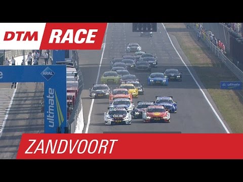 Paul di Resta Crashes After Start - DTM Zandvoort 2015