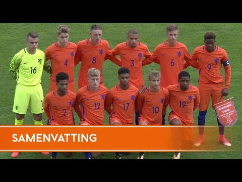 Highlights Kosovo - Oranje onder 17 (10/10/2017)