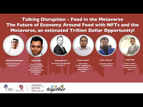 Day 3 – Worldchefs Congress & Expo 2022 – Food in the Metaverse – Panel Discussion￼