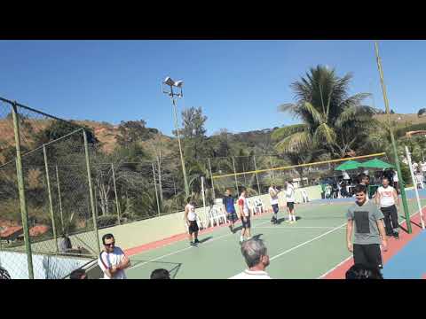 Final Classe A - 1º Set - 7º Torneio Regional de PETECA 2019