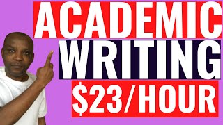 Earn $23 Per Hour With Academic Content Writing Websites Online in Nigeria | Make Money Online 2023