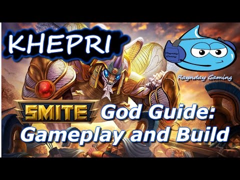 Smite God Guide: Khepri Gameplay and Build - He's a Support!