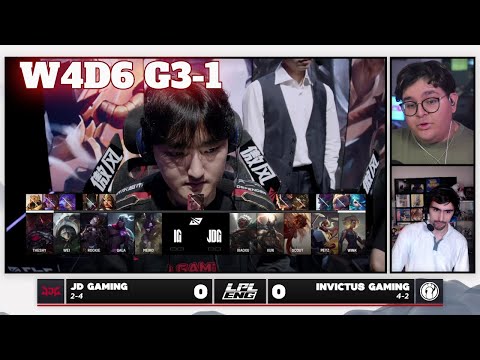IG vs JDG - Game 1 | Week 4 Day 6 LPL Summer 2025 Split 3 | Invictus Gaming vs JD Gaming G1 full