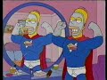 2004 THE SIMPSONS SUPER SIMPSONS FOX PROMO COMMERCIAL Spider Man Theme Simple Simpson Episode Homer