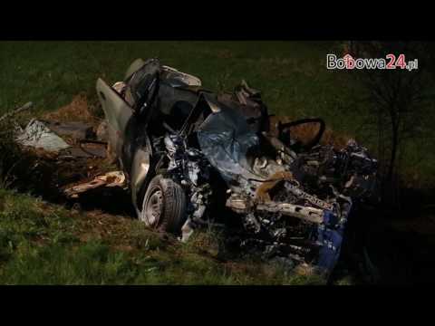 Bobowa24.pl - Wypadek w Szymbarku na DK28. Zakleszczony mężczyzna!