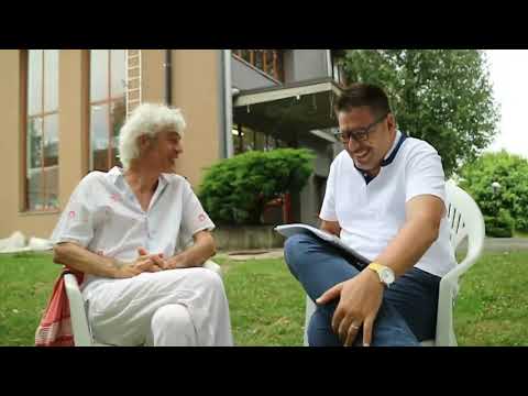 Basket Costa tv intervista e saluta Marcello Sala