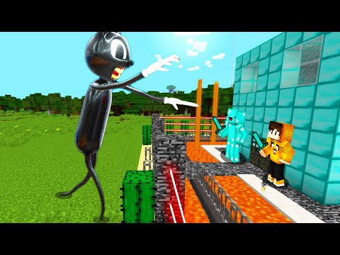 CARTOON CAT Vs Security House Defense