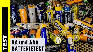 Der große Batterietest | AA + AAA