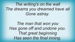 Jeff Buckley - The Man That Got Away Lyrics