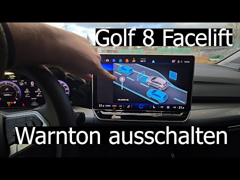 2025 VW Golf 8 Facelift - Geschwindigkeit Warnton deaktivieren