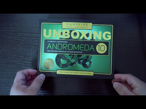 Campfire Audio Andromeda 10 Launch Edition - Gold - UNBOXING