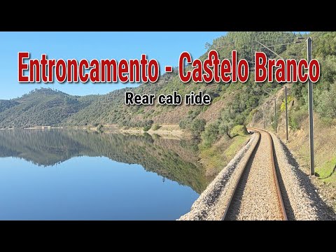 Do Entroncamento a Castelo Branco - Rear cab ride