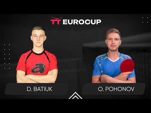 17:35 Dmytro Batiuk - Oleksandr Pohonov 12.07.2024 TTEuro.Cup Ukraine Master.TABLE 3