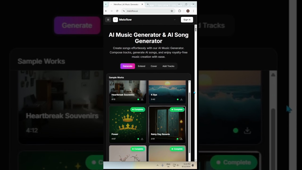 Check out this AI Music Generator which also creates license for free! #shorts #aimusic #aishorts