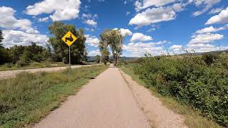 [80] 4K Crystal River bike path northbound to Glenwood Springs 4K