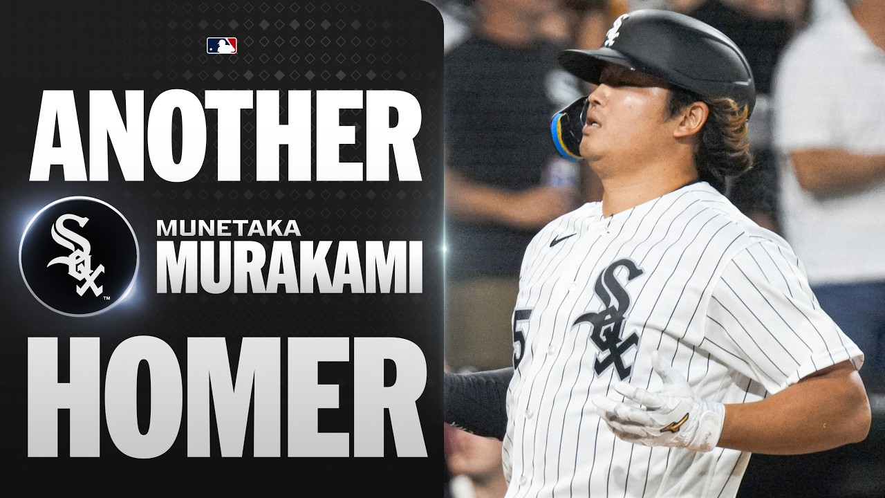 Back-to-back games with a home run for Munetaka Murakami! 🪄 | MLB Highlights