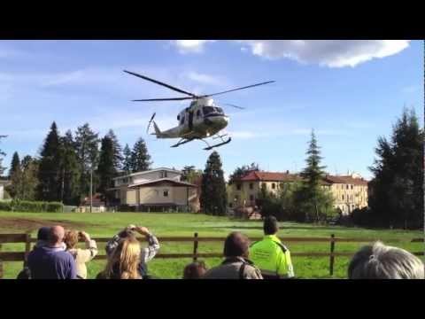 Elicottero della Guardia di Finanza per il nuovo Parco di Tradate