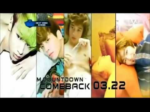 12.03.15 SHINee MCountdown Comeback for SHERLOCK Next Week!!