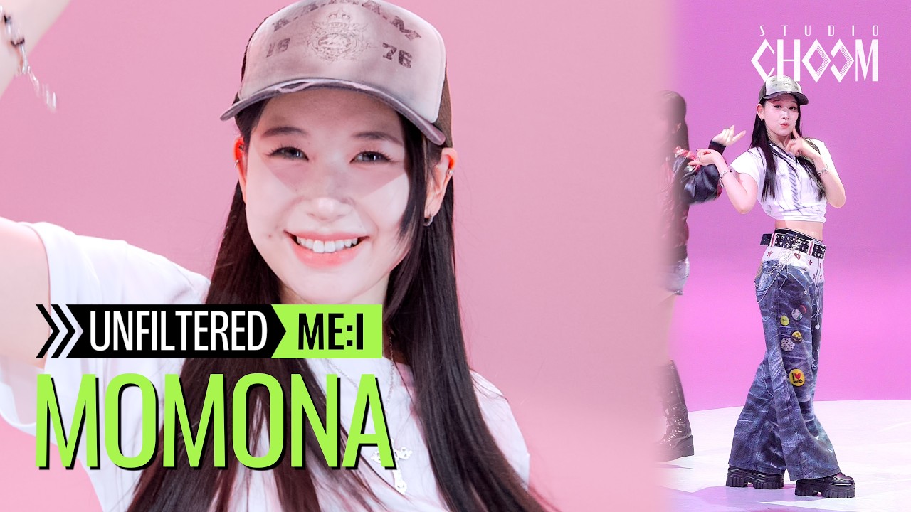 [UNFILTERED CAM] ME:I MOMONA 'Flower Road' 4K | STUDIO CHOOM ORIGINAL