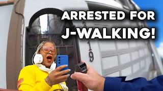 Evil Cop Uses J-Walking Ticket To Harass An Innocent Women