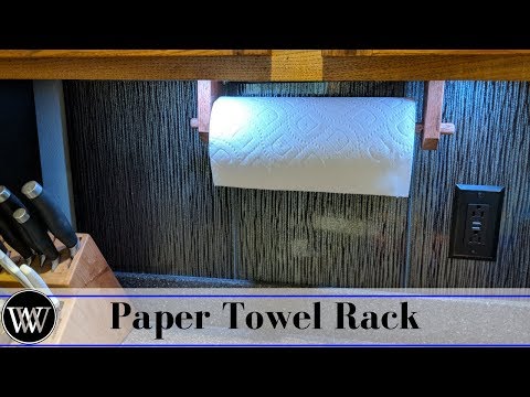 Paper towel holders