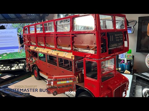 Build the London Transport Routemaster Bus RM857 1:12 Scale - Pack 9 - Stages 86-90