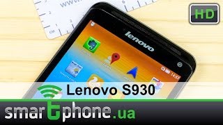 Lenovo S930 (Black) - відео 5