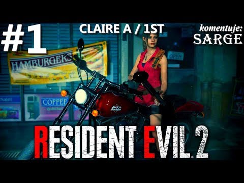 Zagrajmy w Resident Evil 2 Remake PL | Claire A | odc. 1 - Początek kampanii Claire 1st | Hardcore S