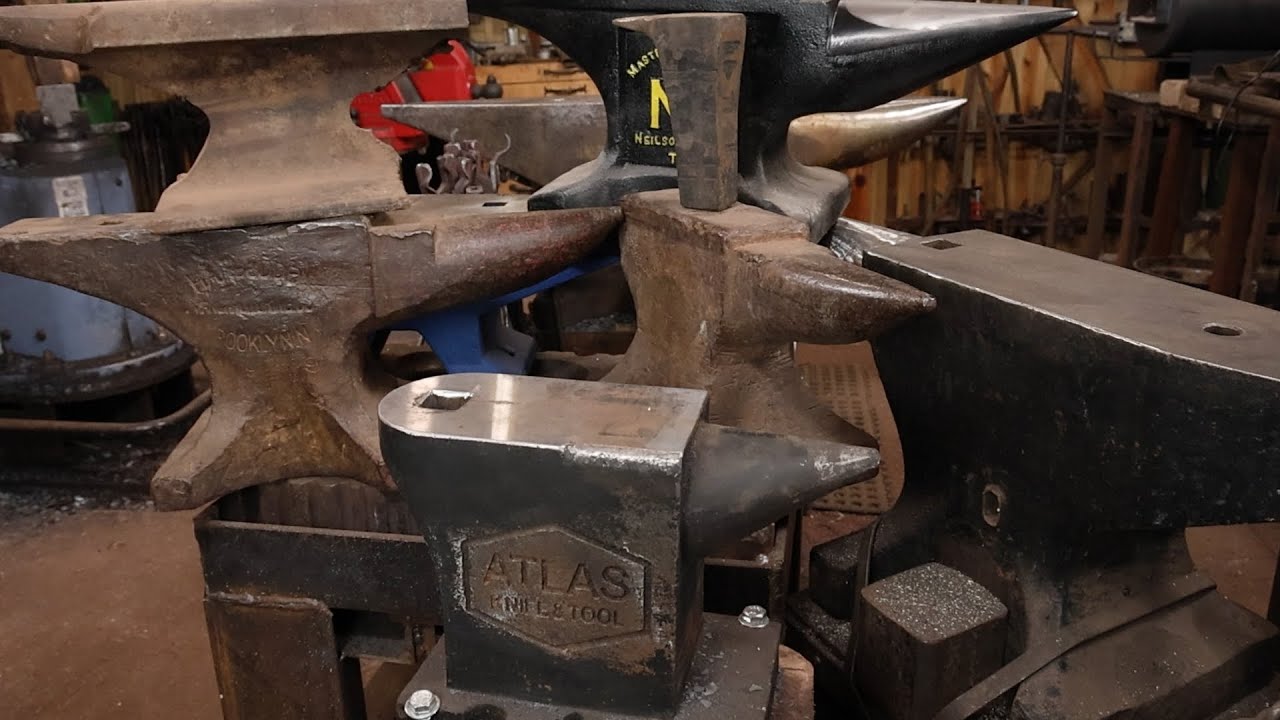 Blacksmithings most iconic tool, the ANVIL