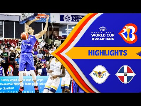 Virgin Islands - Dominican Republic | Highlights - #FIBAWC 2023 Qualifiers