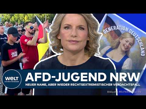 Video Thumbnail: AFD-JUGEND: „Generation Deutschland NRW“ wird als rechtsextremistischer Verdachtsfall eingestuft