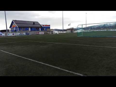 Senja Stadion in Silsand on Senja | Stadium of FK Senja