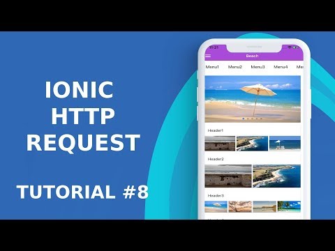 Ionic Http Request Tutorial 8