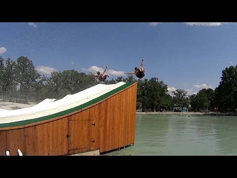 Insane Royal Flush Water Slide at BSR Cable Park