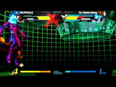 UMVC3: Col. Filipino Champ v AGE NYChrisG - Winners Finals - Hadocon V