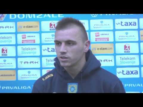 Goran Vuk po tekmi Domžale - Udinese 0:1