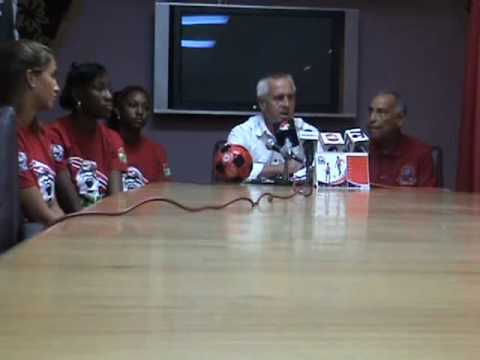 Media briefing to announce Women's U-17 team tour to Brazil