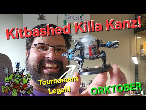 Kitbashed Killa Kanz! The best 100% Warhammer 40K tournament legal kitbash ever! All GW plastic!