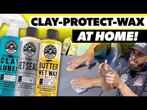 How To Clay Bar Your Car (and Apply Protection) at Home in Direct Sunlight! - Chemical Guys