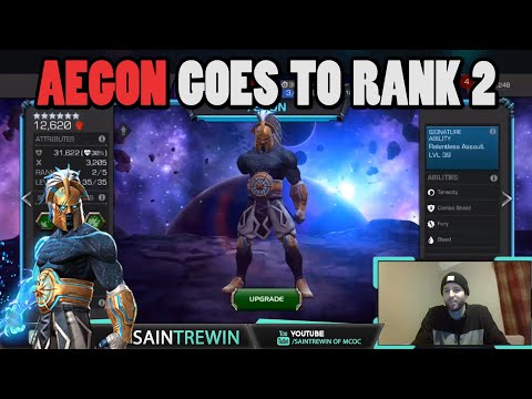 6 Star Aegon | Rank Up & Gameplay | Marvel Contest of Champions